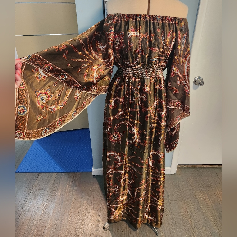 Exclusive Design Brown Dress